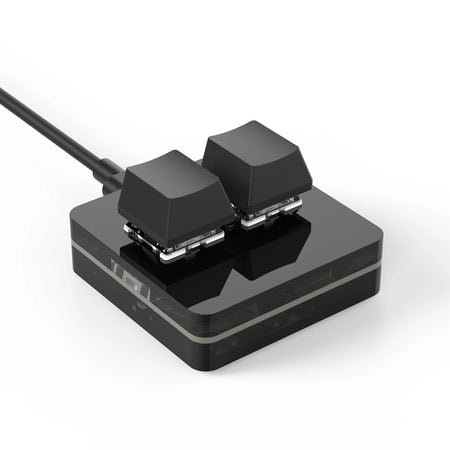 Macropad Macro Keyboard RGB Mini Knob &ndash; Hot Swap RGB 2 Key / Red Switch / CHINA