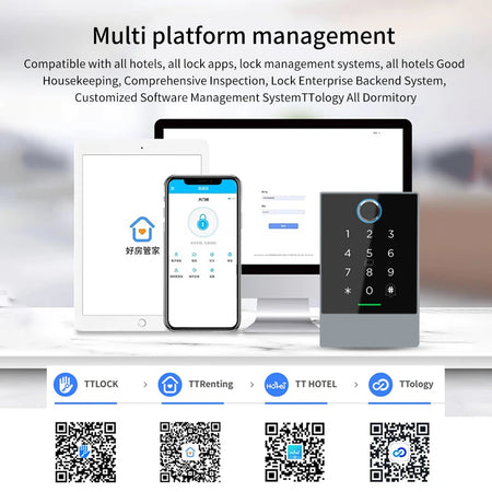 TTLOCK WiFi Keypad Access Control Reader &ndash; App Unlock
