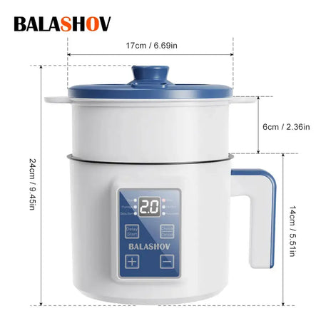 Electric Rice Cooker Double Layer Mini 220V EU Plug