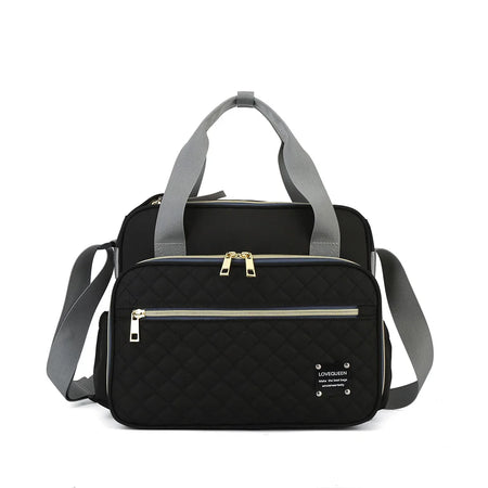 New Style Waterproof Diaper Bag &ndash; Large Capacity and Multifunctional Design Black