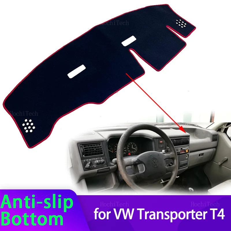 Liukumaton kojelaudan matto Volkswagen VW Transporter T4 Eurovan Caravelle