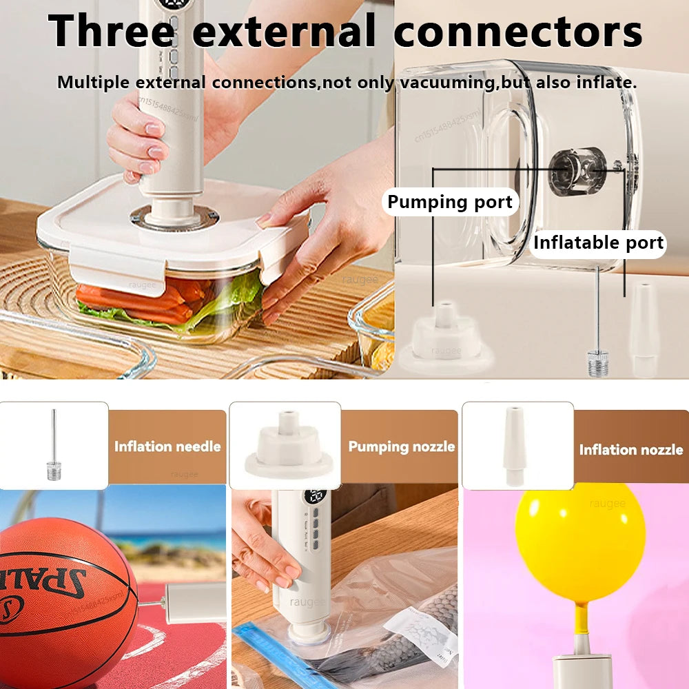 Mini Vacuum Sealer Rechargeable Portable &ndash; LED Display