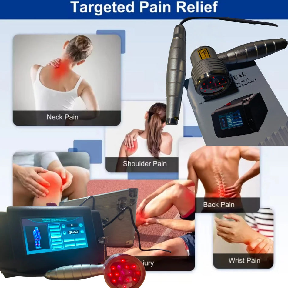 HLKGO Laserová terapie pro úlevu od bolesti nohou a hojení ran