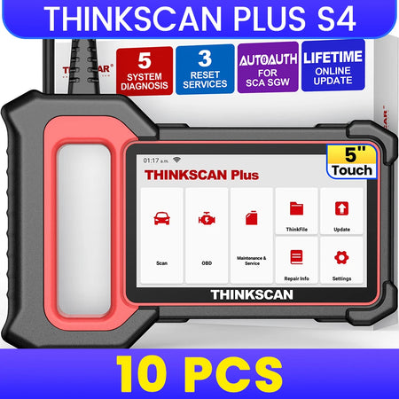 ThinkCar Thinkscan Plus S7 S6 S4 OBD2 Scanner &ndash; Diagnostics 10 PCS PLUS S4 / Mexico