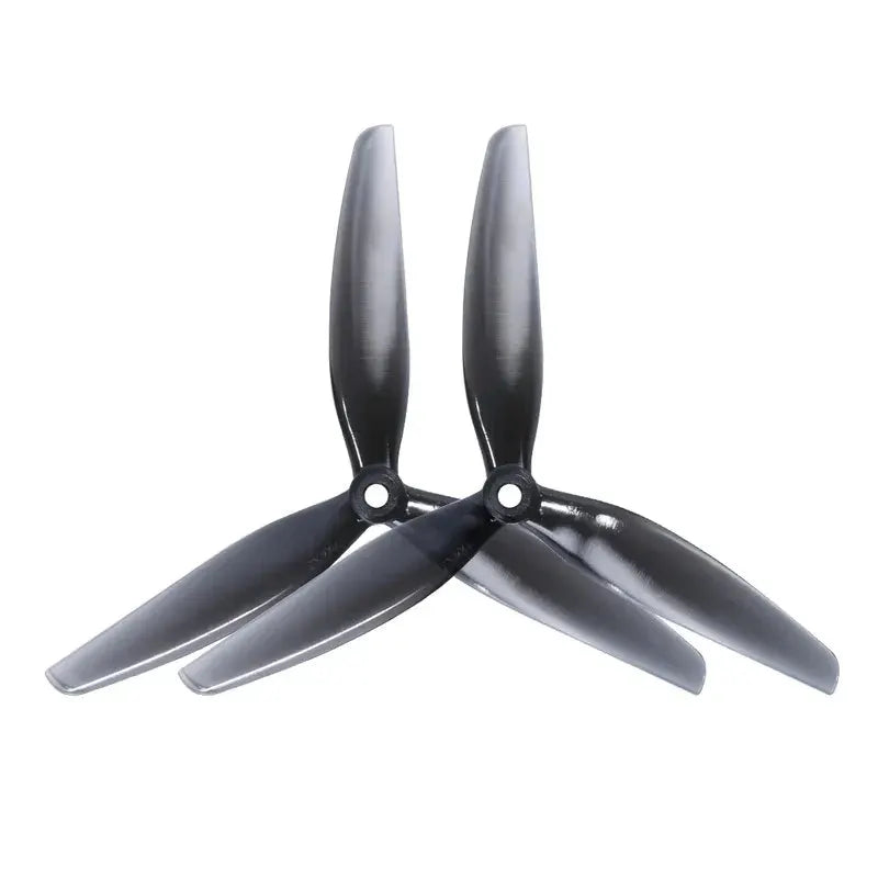 4PCS HQProp 7X4X3 7040 7inch 3 Blade/Tri-Blade Propeller Light Grey (2CW+2CCW) Poly Carbonate for FPV RC Drone by InterCyprus Trading Ltd