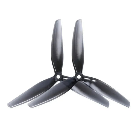 4PCS HQProp 7X4X3 7040 7inch 3 Blade/Tri-Blade Propeller Light Grey (2CW+2CCW) Poly Carbonate for FPV RC Drone by InterCyprus Trading Ltd