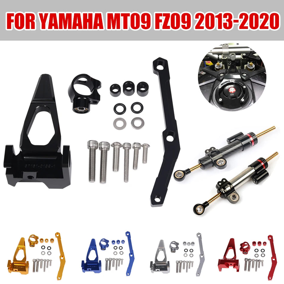 Yamaha MT-09 Stabilizer Stuurdemper Montagebeugel Kit voor 2013-2020, Motorfiets Accessoires