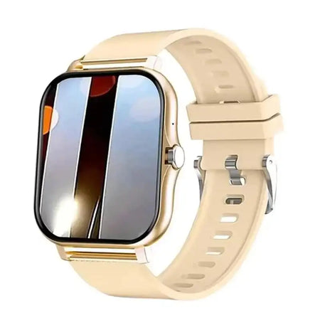 LAXASFIT 2025 Smart Watch 1.83 Inch HD Screen Bluetooth Call Golden