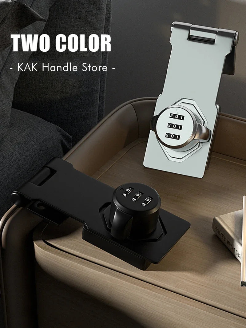 3-siffrig nyckellös skåp låda lösenordslås zinklegering