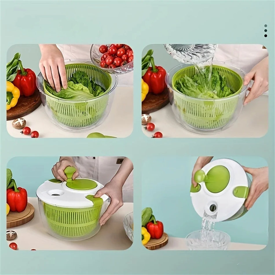 Salad Spinner &ndash; Efficient Washing and Drying for Leafy Greens