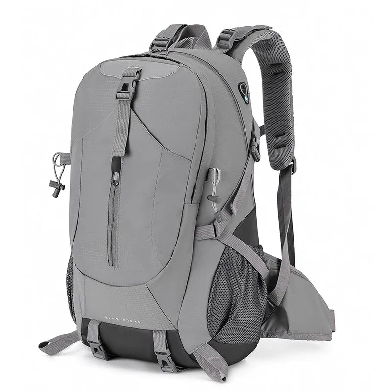 40L Hiking Camping Backpack &ndash; Rain Cover All Weather Gray