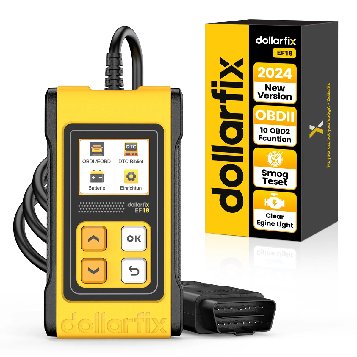 DollarFix EF18 OBD2 Scanner &ndash; Lifetime Free Updates Dollarfix EF18 / United States