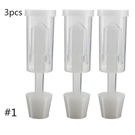 Plastic Homebrew Airlock Set &ndash; Silicone Grommets Included