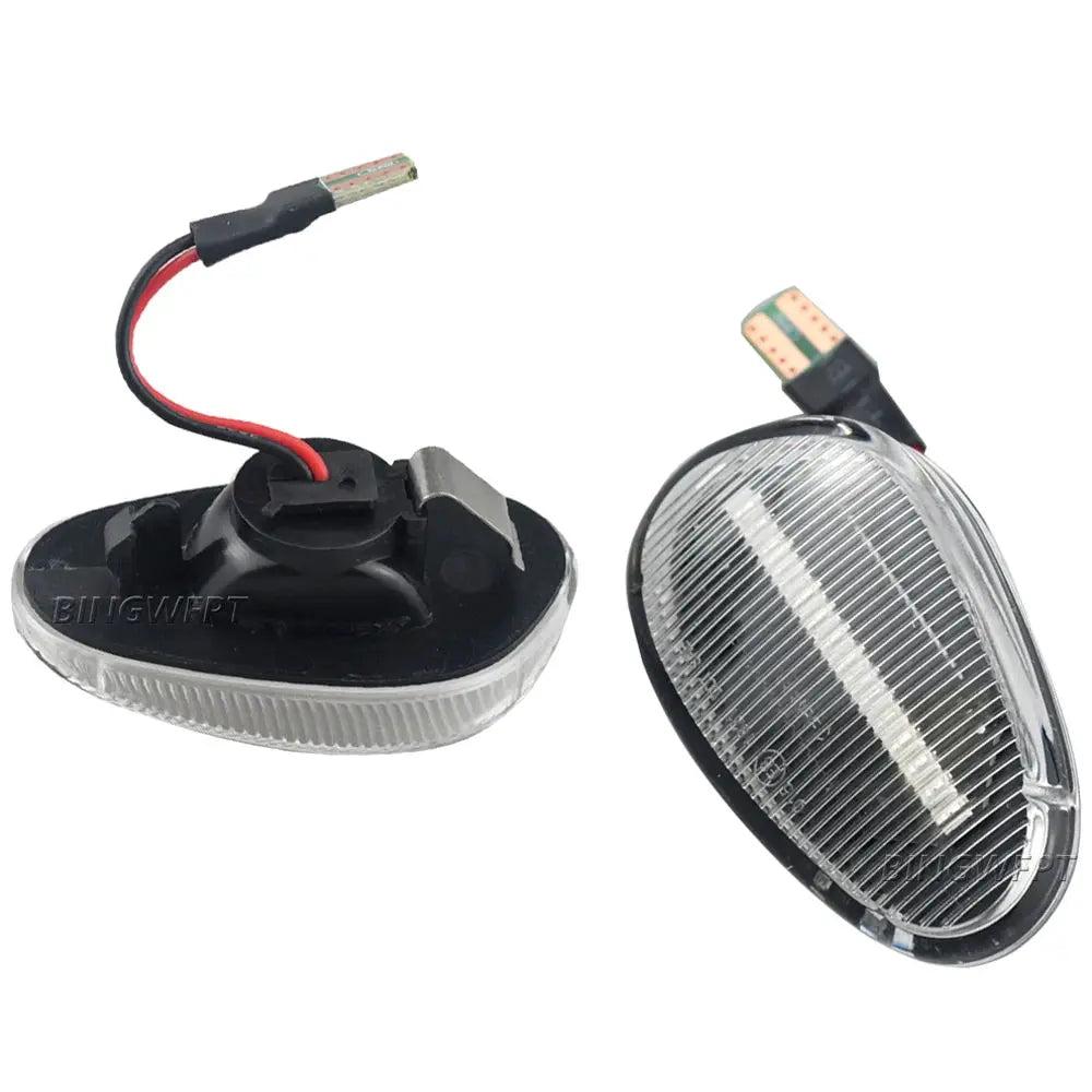 2Pcs LED Sequential Lamp Dynamic Blinker Indicator Side Marker Turn Signal Light For Alfa Romeo GTV Spider 1994-2003 by InterCyprus Trading Ltd