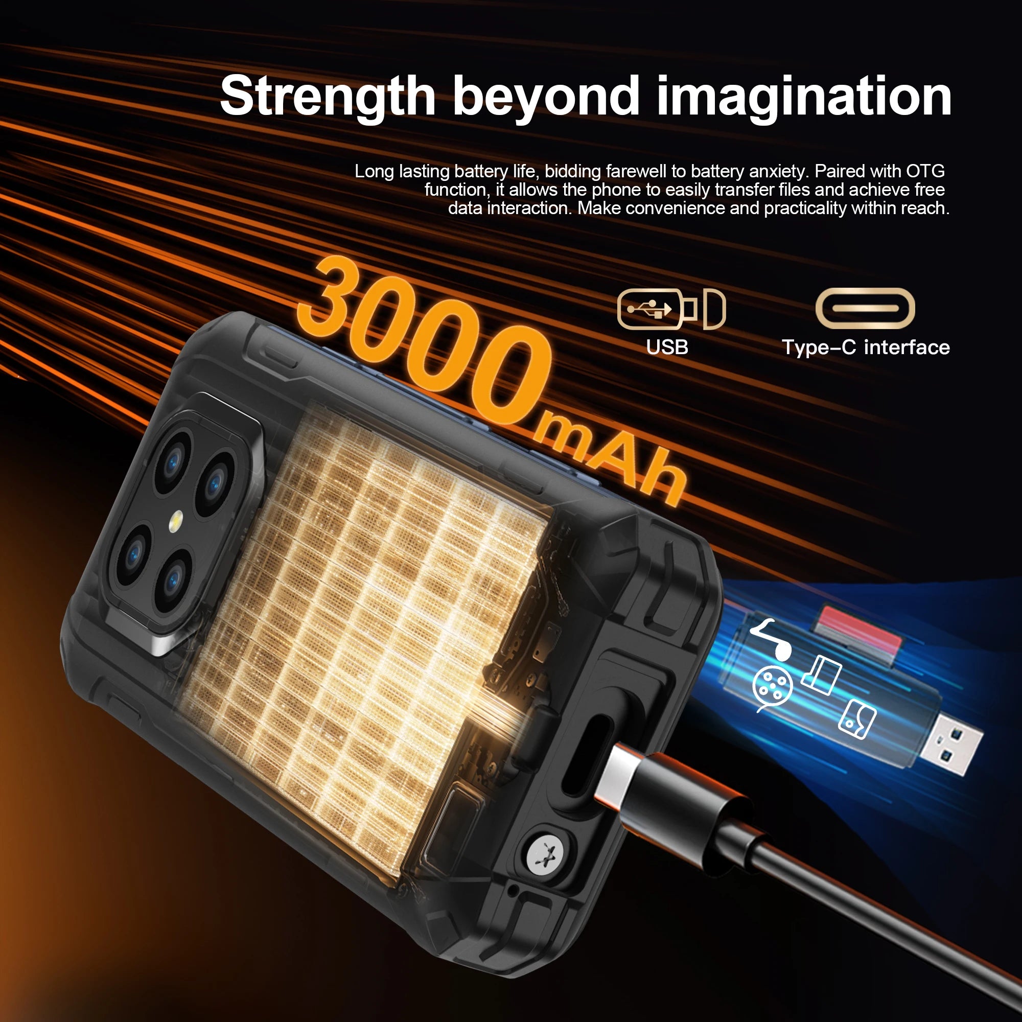 SERVO TANK500 Android Mini Rugged Smartphone &ndash; IP68 Rated