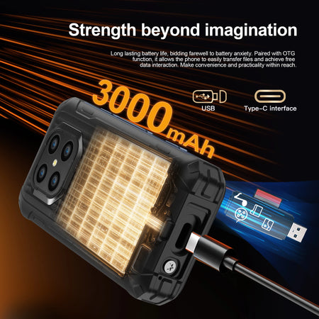 SERVO TANK500 Android Mini Rugged Smartphone &ndash; IP68 Rated