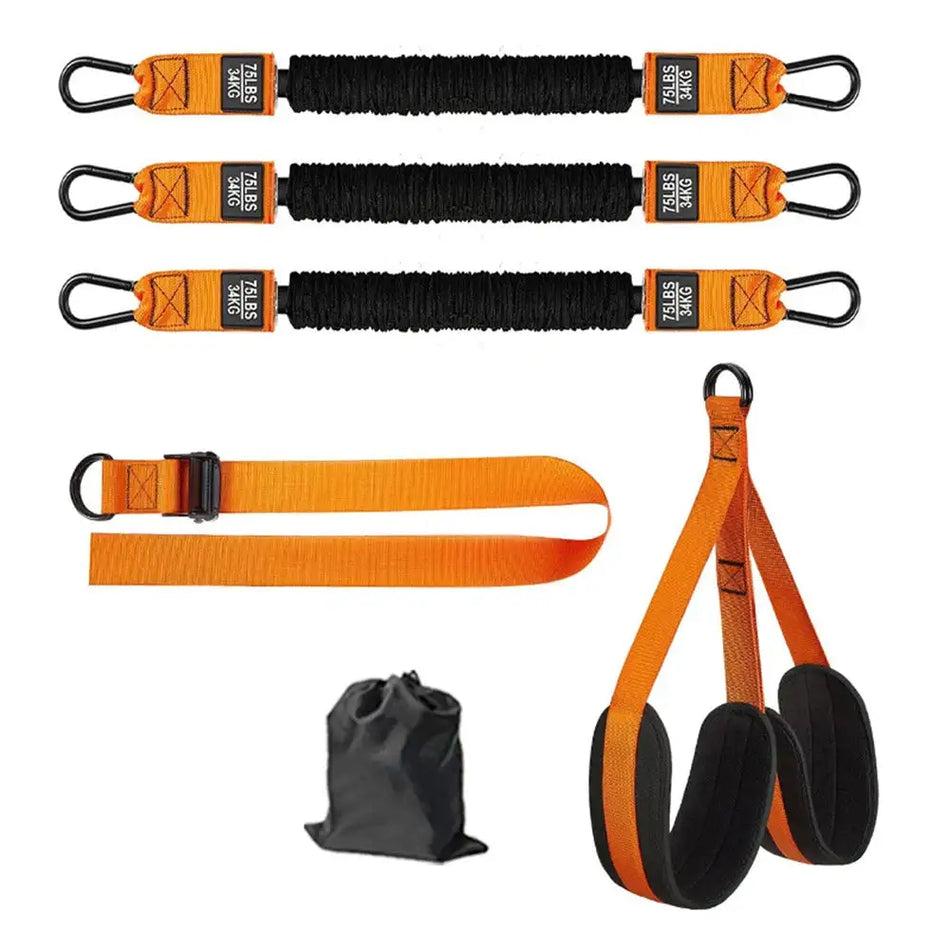 Mojoyce Heavy Duty Pull Up Assistance Resistance Bands Yellow 225 LBS
