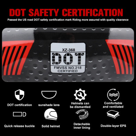 Scorpion Detachable Multi-purpose Full Face Helmet - Predator Design