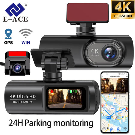ACCEO B57P Dashcam Auto 4K Car DVR &ndash; Night Vision Mode