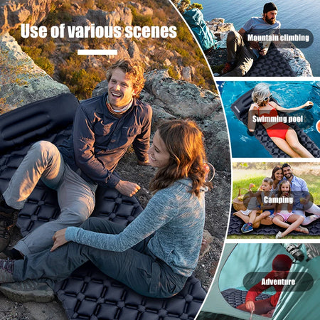 PACOONE Outdoor Camping Sleeping Pad &ndash; Ultra Lightweight
