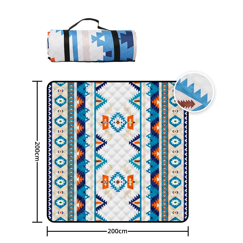 200x200CM Waterproof Picnic Blanket &ndash; With Carrying Handle Type1 / 200cm*200cm