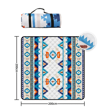 200x200CM Waterproof Picnic Blanket &ndash; With Carrying Handle Type1 / 200cm*200cm