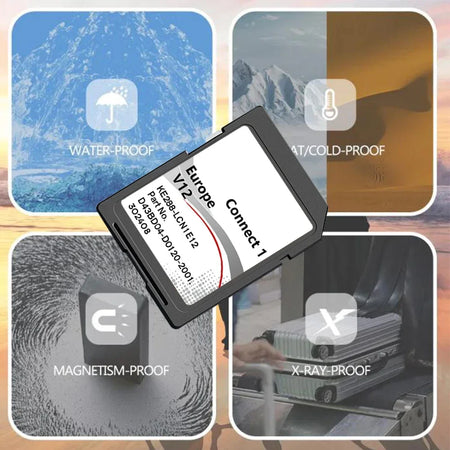 Nissan Note SD GPS Card &ndash; High Speed Read And Write