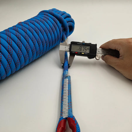 Climbing Rope 10mm 50m Outdoor Rock High Strength Static Survival Emergency Fire Rescue Safety Rope Cord Hiking Equipment