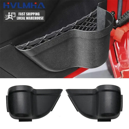 Car Storage Box Organizer Phone Holder Multifunction Cup Garbage Front Door Side Hanging Pocket for Jeep Wrangler JK 2011-2017 by InterCyprus Trading Ltd
