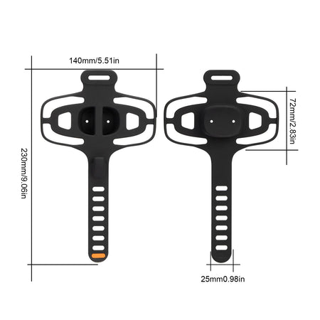 Bike Phone Holder Silicone Mount &ndash; Easy Phone Removal