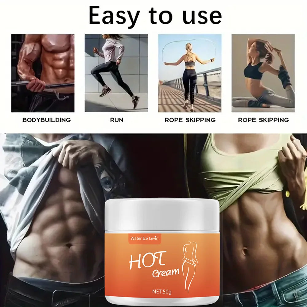 Water Ice Levin Heat Massage Cream &ndash; Enhances Muscle Recovery and Fitness Performance