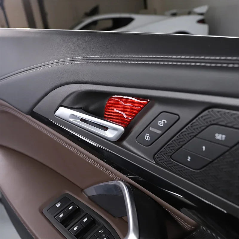 BMW X1 U11 2023 2025 Ciotola Interna Porta in Fibra di Carbonio Morbida