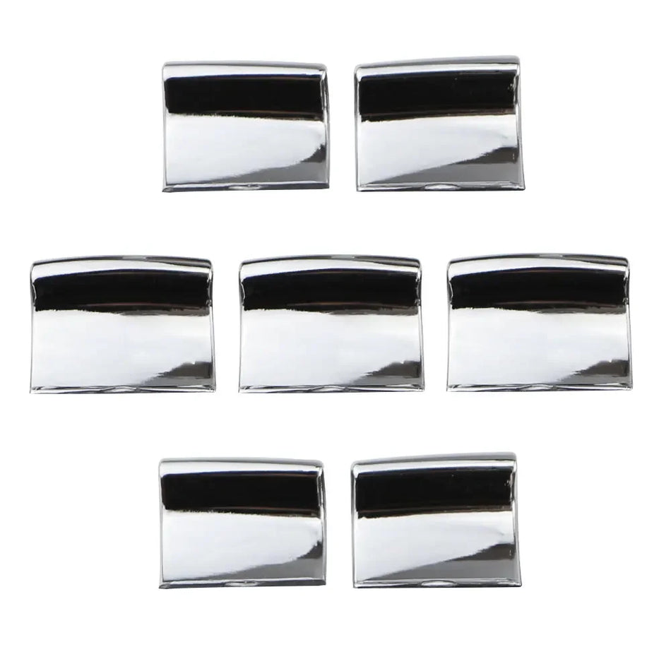 Накладка кнопки подъема стекла автомобиля Hyundai Accent Solaris с хромированными пайетками из АБС