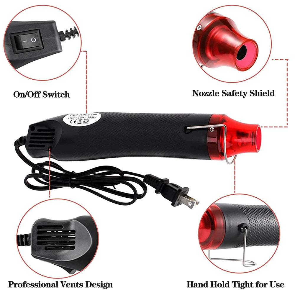 220V DIY Heat Gun 300W