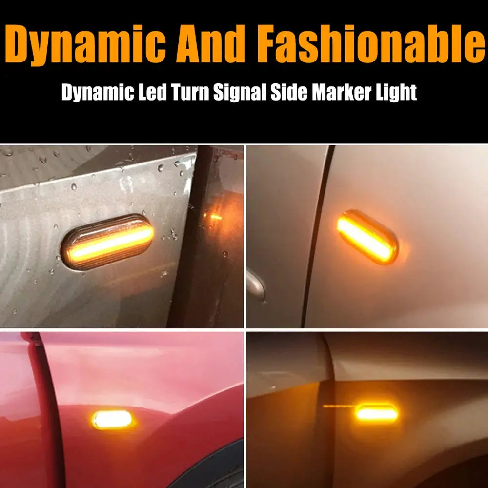 For Renault Clio 1 2 KANGOO MEGANE ESPACE TWINGO MASTER LED Dynamic Side Indicator Marker Signal Light Lamp by InterCyprus Trading Ltd