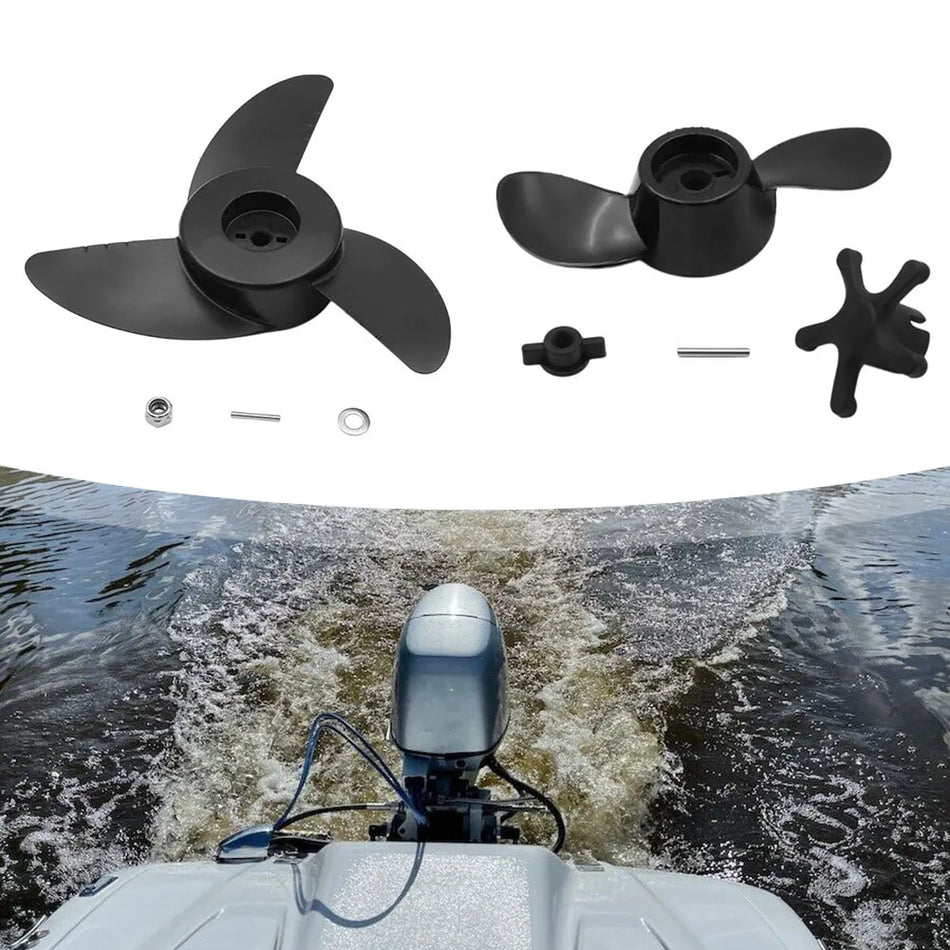 Hélice en acier 2/3 pales pour moteurs hors-bord électriques, marine