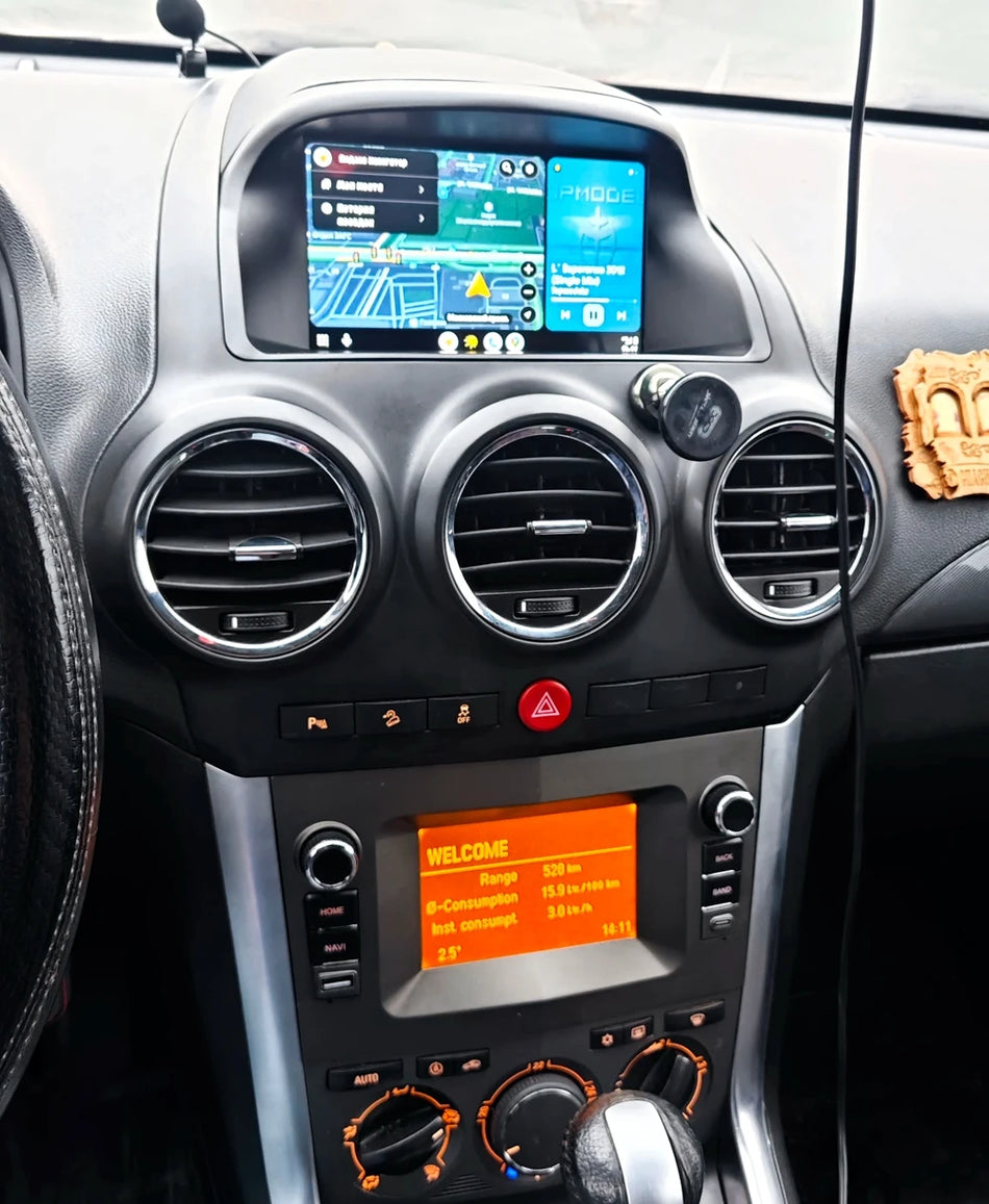 7-calowy podwójny radioodtwarzacz samochodowy do Opla Antara 2006-2017 z bezprzewodowym Apple Carplay