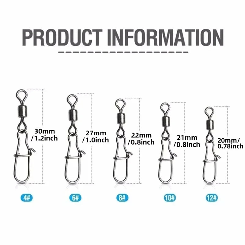 Delysia King Fishing Gear Kit - 50/100/200 Piece Set