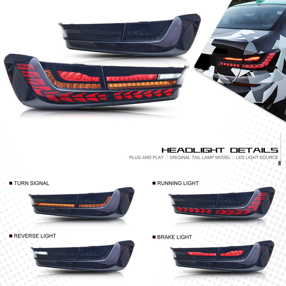 LED GTS Tail Lights BMW 3 Series G20 G80 M3 – Turn Signal