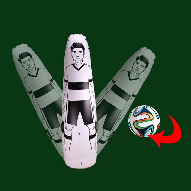 1.75m Adult Inflatable Football Training Goal &ndash; Durable PVC Design