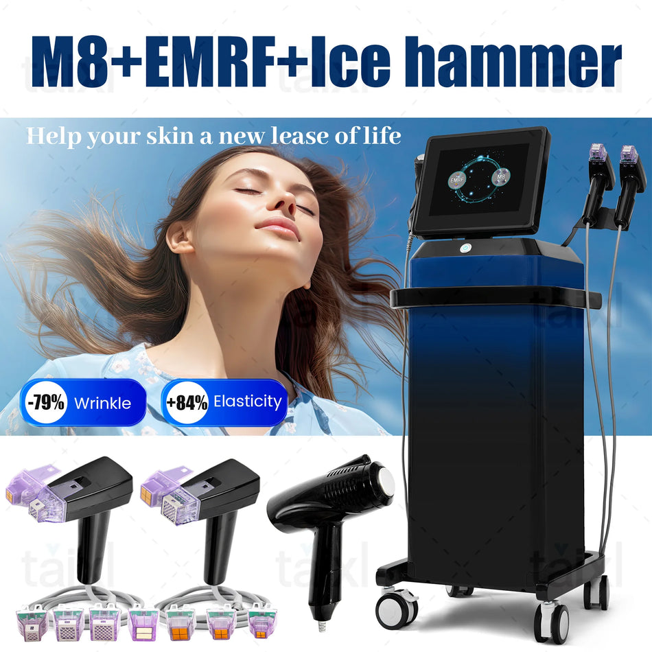 Dispositivo de Microneedling RF Morpheus 8 con 12 24 40 Cartuchos