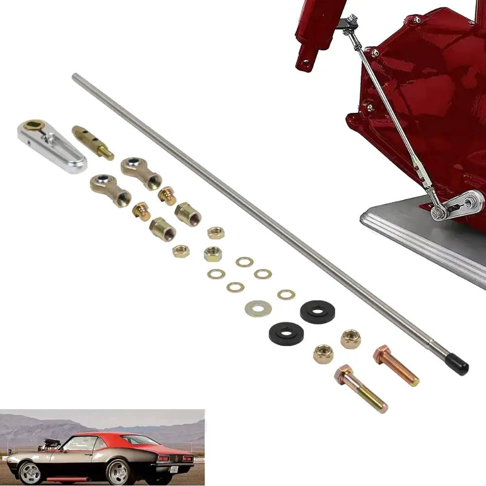 ACA-1800 Adjustable Column Shift Linkage Kit for GM TH-200, 200-4R, TH-350, TH-400, 4L60, 4L60E, 4L80E & 700-R4 Transmission by InterCyprus Trading Ltd