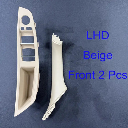 ABS Replacement F10 F11 Interior Front Door Pull Handle Set For BMW 5 Series F10 F11 F18 520i 523i 525i 528i 535i by InterCyprus Trading Ltd