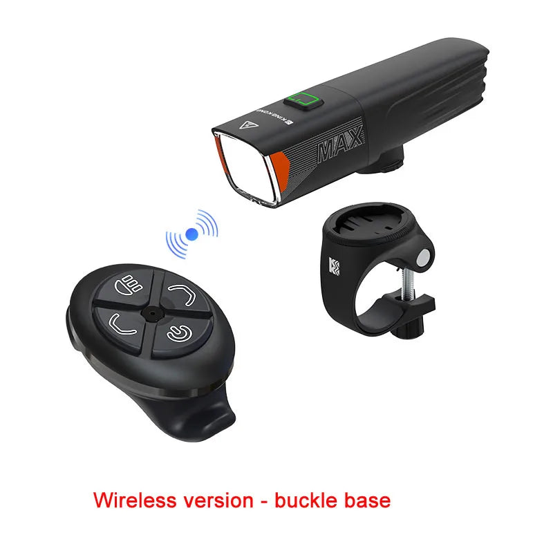 King Kong Wireless Remote Control Bicycle Light with Multiple Modes Lock wireless / 1000-1500 Lumen / CHINA|1000-3000 Mah