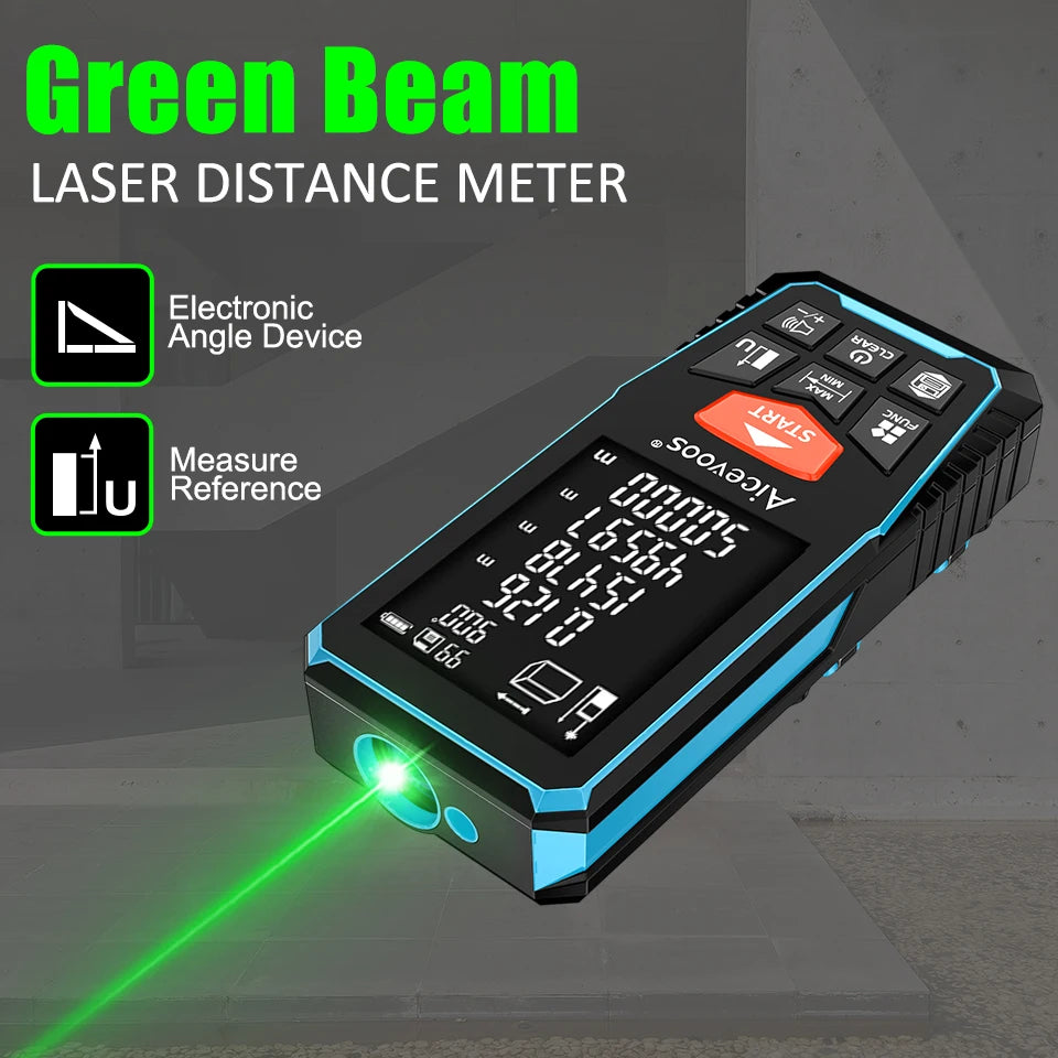 Aicevoos Rechargeable Green Beam Laser Rangefinder | Accurate, CE Certified