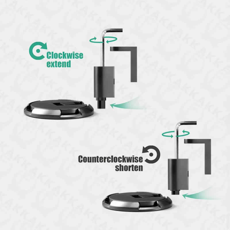 KAK Těžká magnetická zarážka na dveře bez vrtání