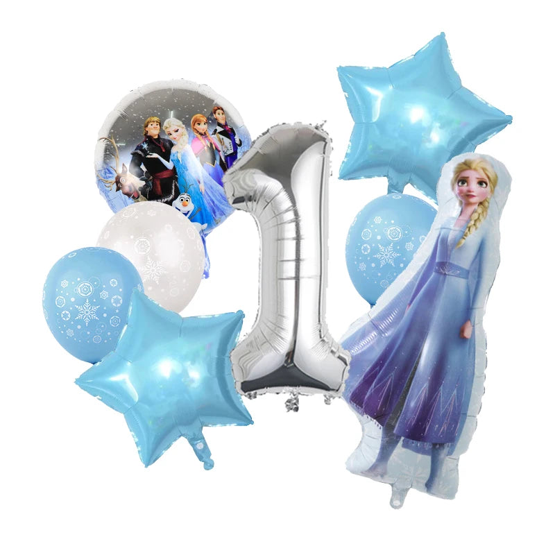 Birthday Party Supplies - Tablecloth, Tableware, Balloons &amp; Favors