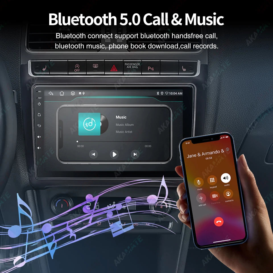 9inch Car Radio For Seat Ibiza 2008-2015 - Wireless CarPlay