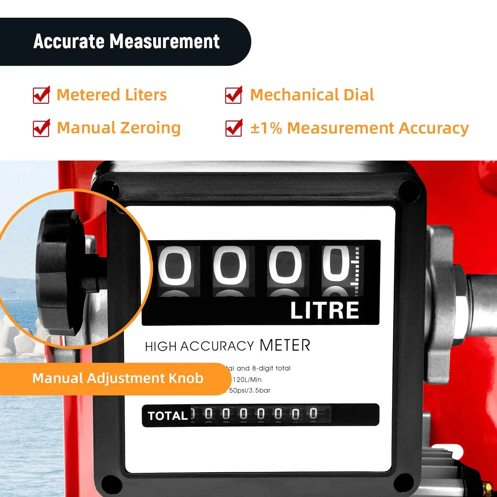 Self-Priming Diesel Fuel Pump &ndash; Auto Shut-Off Nozzle