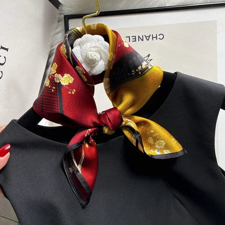 YIMOERSS Silk Bandana Scarf &ndash; Luxurious 100% Real Silk